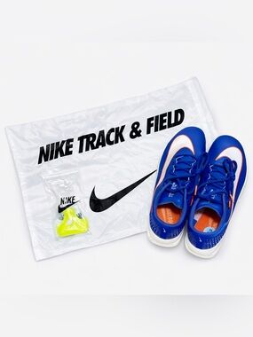 Nike Zoom TJ Elite Track Spikes Blue Orange Women’s 7 Youth 5.5 Running
